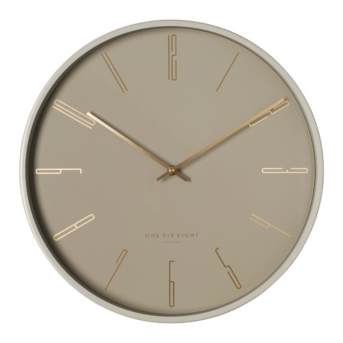MAYA 40cm Grey Silent Wall Clock