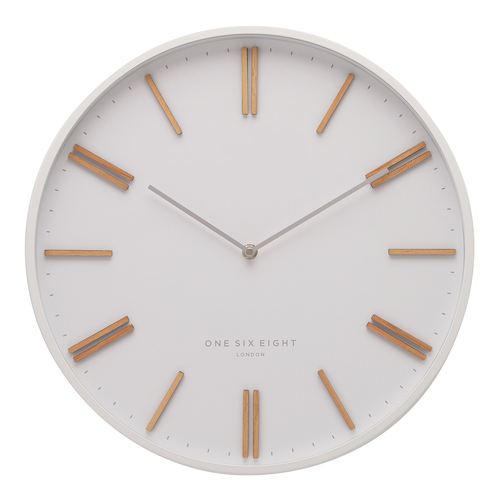 ESME 40cm White Silent Wall Clock