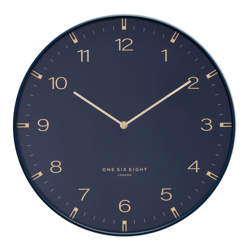 SIENNA Ocean Blue 40cm  Wall Clock