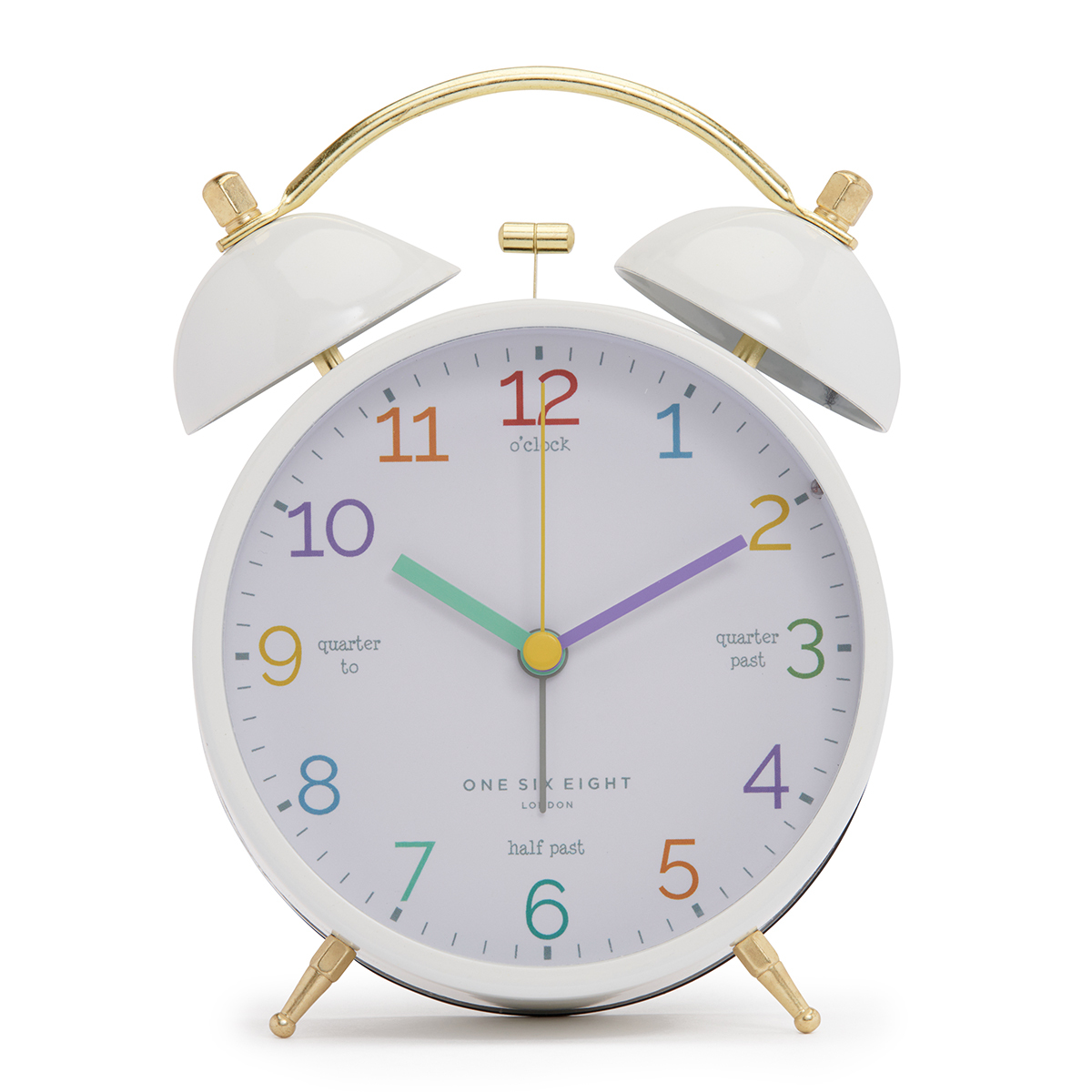 Learn the Time White Alarm Clock