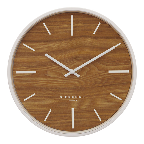 WILLOW White 30cm Silent Wall Clock