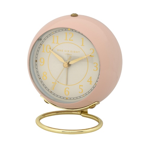 ANNA Blush 13cm Silent Alarm Clock