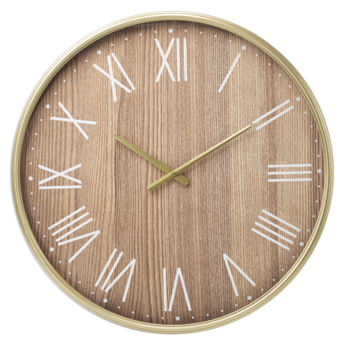 Thomas 60cm Metal Wall Clock