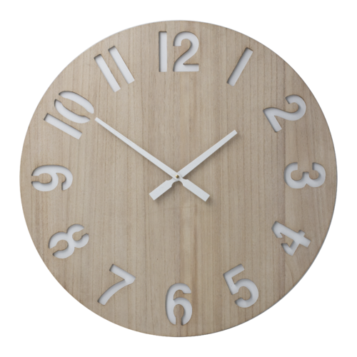 Henrik 60cm Wall Clock - Natural