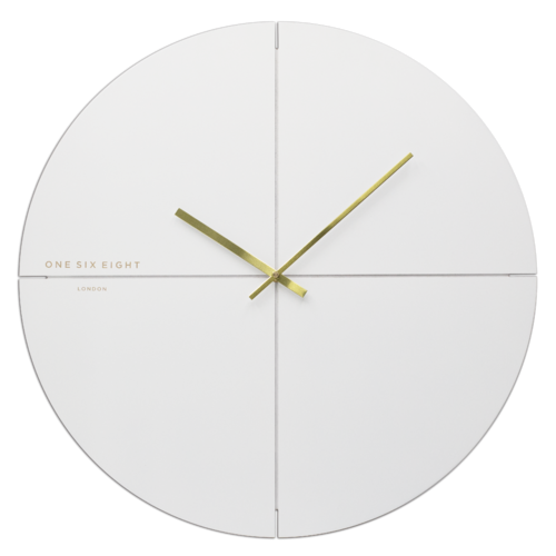 LIAM 60cm White Silent Wall Clock