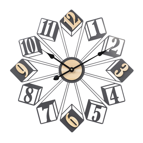KENNETH 60cm Silent Wall Clock