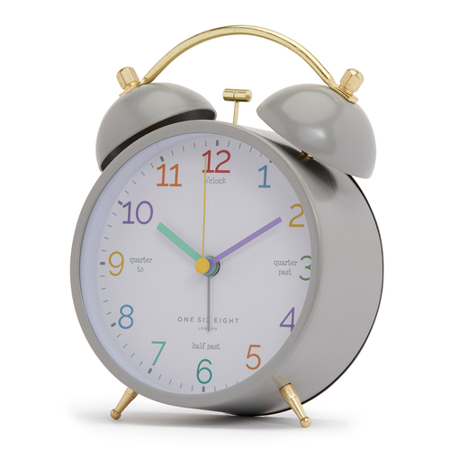 LEARN The Time Grey Alarm Clock