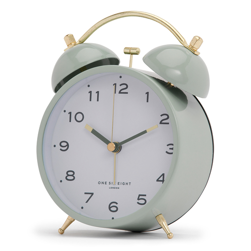 ELSA Sage Green Alarm Clock