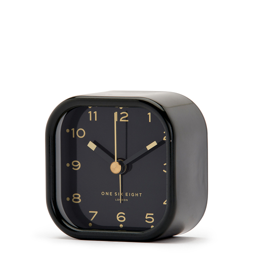 LISA Charcoal Grey Alarm Clock