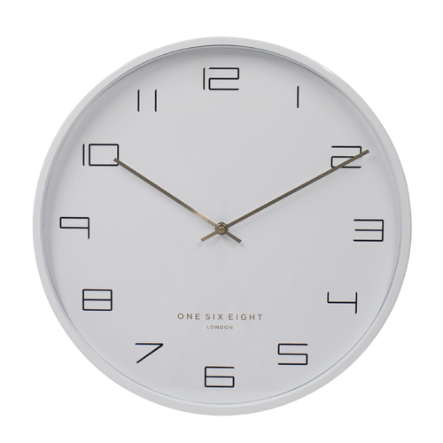 PIXIE 40cm White Silent Wall Clock