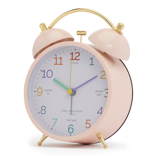 LEARN THE TIME Blush Alarm Clock