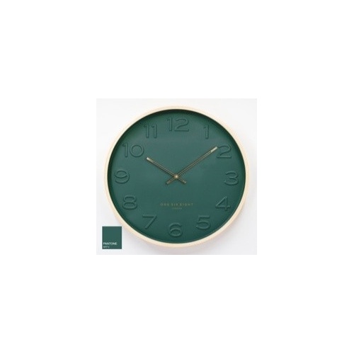 Bella Olive Green 41cm Silent Wall Clock