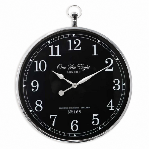 ELIZABETH Black 70cm Wall Clock