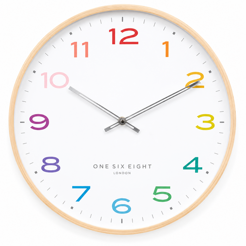 STARLIGHT  White 41cm Silent Wall Clock