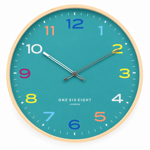 STARLIGHT Aqua 41cm Silent Wall Clock