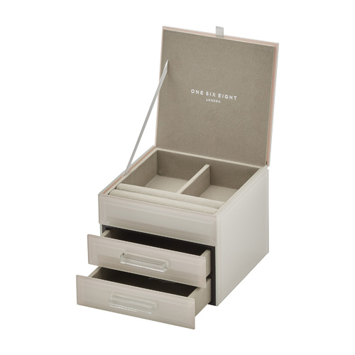 GABRIELLA Nude Small Jewellery Box