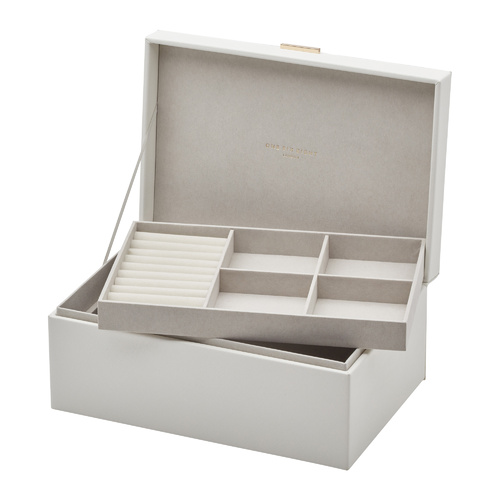 ROSIE White Large Jewellery Box