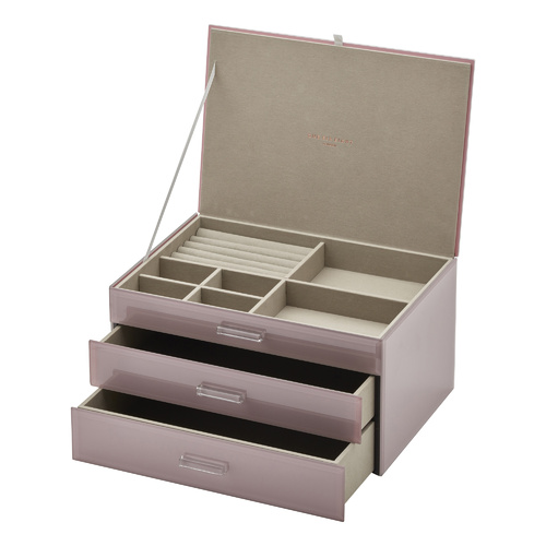 GABRIELLA Dusty Rose XL Jewellery Box