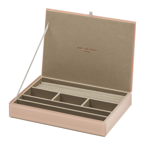 Stackable Jewellery Box With Lid - Blush