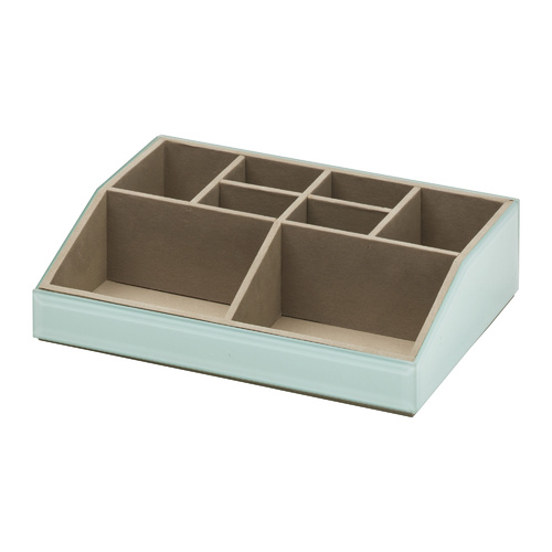 Stackable Cosmetics Caddy - Mint