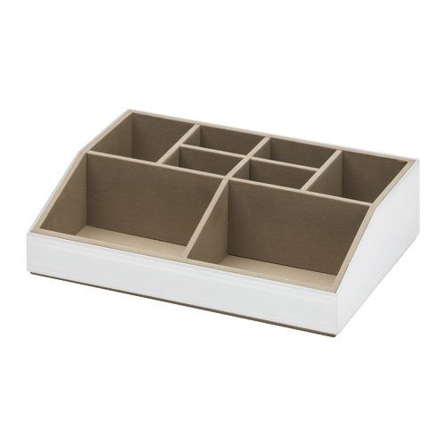 Stackable Cosmetics Caddy - White