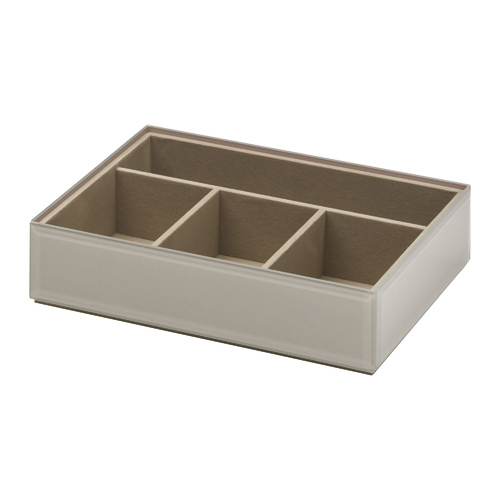 Stackable Necklace & Bracelet Tray - Grey