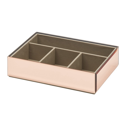 Stackable Necklace & Bracelet Tray - Rose Gold