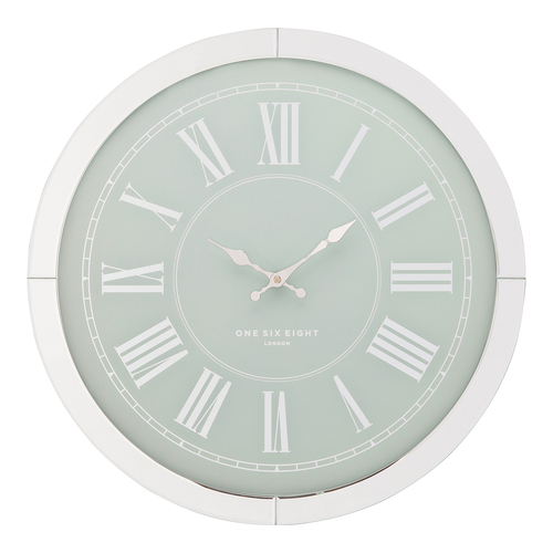 MARY 50cm Glass Wall Clock