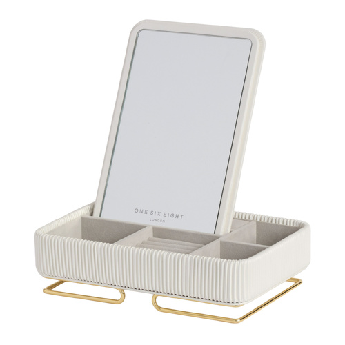 CAROLINA White Jewellery Box