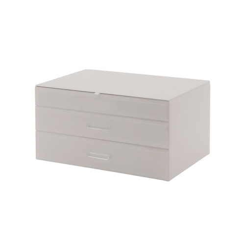 GABRIELLA Cloud Grey XL Jewellery Box