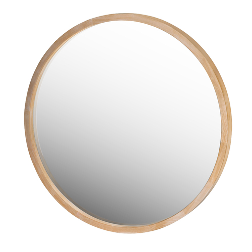 TINA 120cm Light Solid Wood Mirror