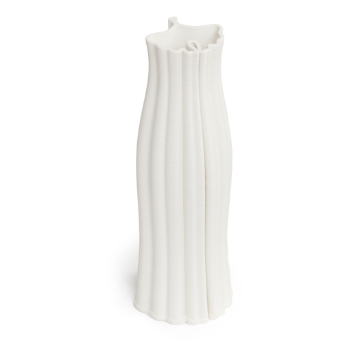 AVA White Vase 28cm