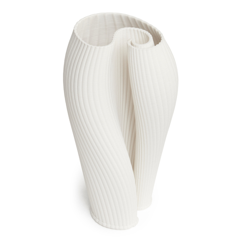 RUBY White Vase 33cm