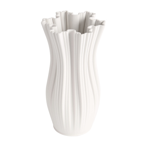 GEMMA White Vase 36cm