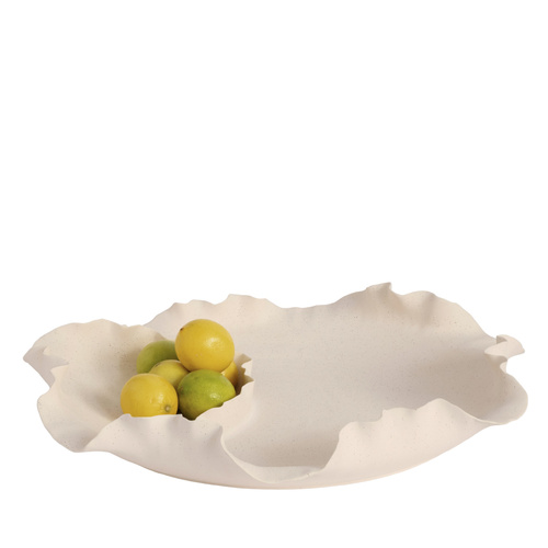 TALIA Bowl Cream Speckled 34cm