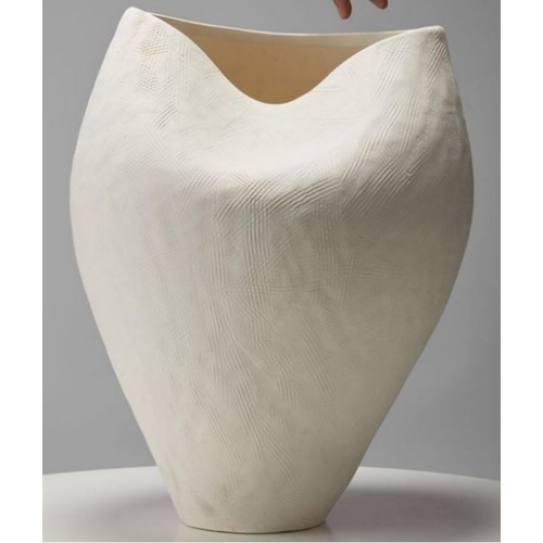 LEAH Vase White 43cm