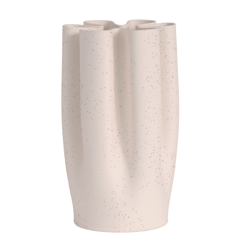 HOPE Vase Large Cream Speckle 32cm