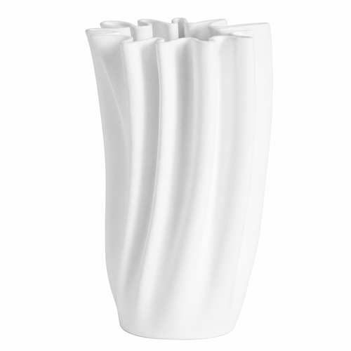 RUTH White Vase 38cm