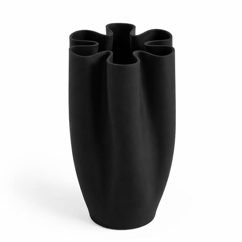 AURORA Black Vase  Small 28cm