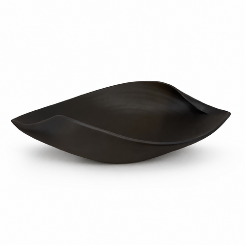 MIRA Sculptural Centrepiece Black 48cm
