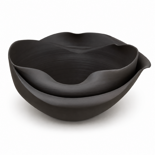 MISCHA Black Centrepiece 50cm