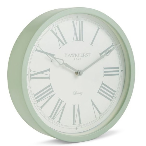 Kent Sage Green Wall Clock 30cm by Toki