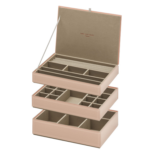 Stackable Jewellery Box Set - Blush