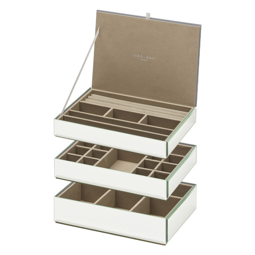 Stackable Jewellery Box Set - Mirror